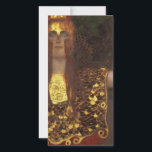 Gustav Klimt - Minerva oder Pallas Athena Feiertagskarte<br><div class="desc">Gustav Klimt - Minerva oder Pallas Athena</div>