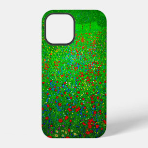 Gustav Klimt Mohnfeld iPhone 12 Hülle