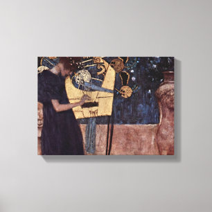 Gustav Klimt - Musik Leinwanddruck