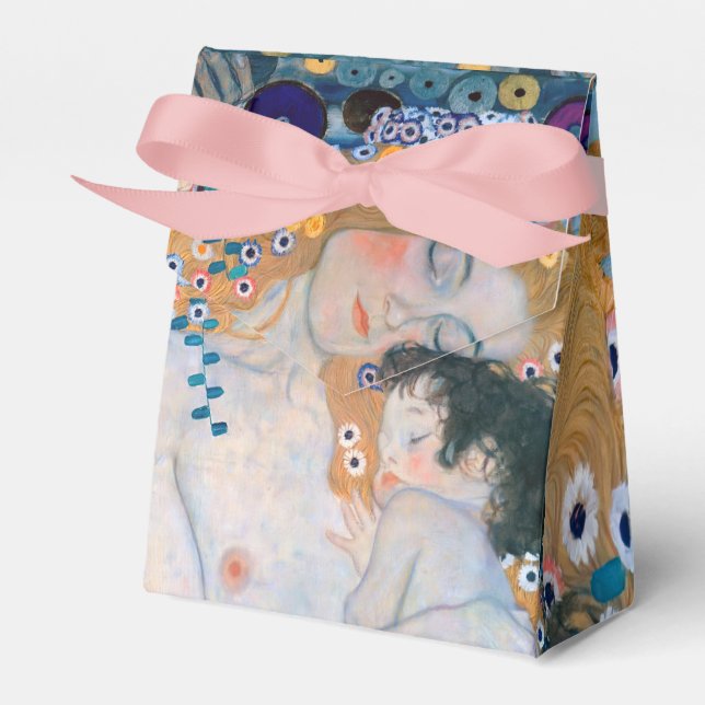 Gustav Klimt - Mutter und Kind Geschenkschachtel (Vorderseite)