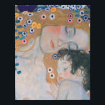 Gustav Klimt - Mutter und Kind Künstlicher Leinwanddruck<br><div class="desc">Mutter und Kind (Detail von drei Jahren der Frau) - Gustav Klimt,  Öl auf Leinwand,  1905</div>