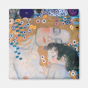 Gustav Klimt - Mutter und Kind Magnet