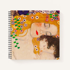 Gustav Klimt - Mutter und Kind Notizbuch