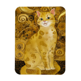 Gustav Klimt niedlicher Katzenlöffel, Gustav klimt Magnet