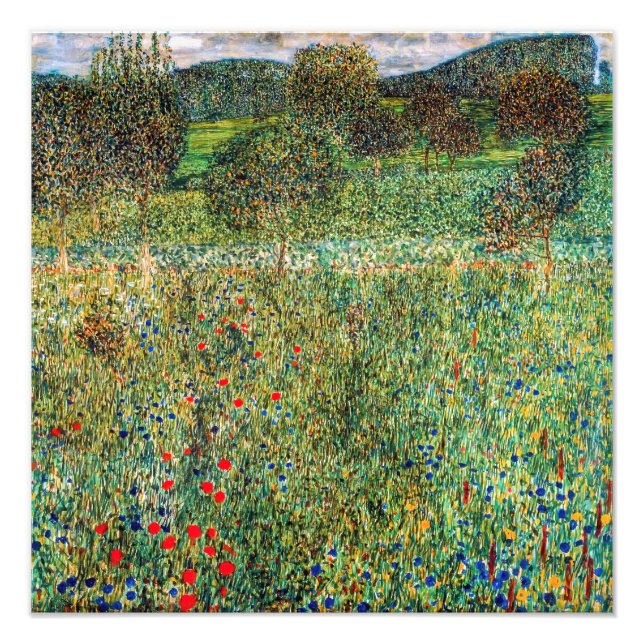 Gustav Klimt - Orchard Fotodruck (Vorne)
