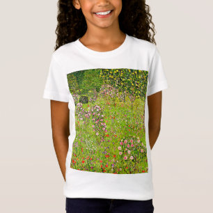 Gustav Klimt Orchard mit Rose T-Shirt