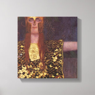 Gustav Klimt - Pallas Athena Leinwanddruck