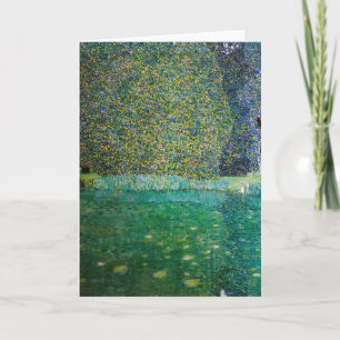 Gustav Klimt - Park Schloss Kammer am Attersee Karte
