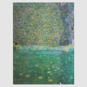 Gustav Klimt - Park Schloss Kammer am Attersee Seidenpapier