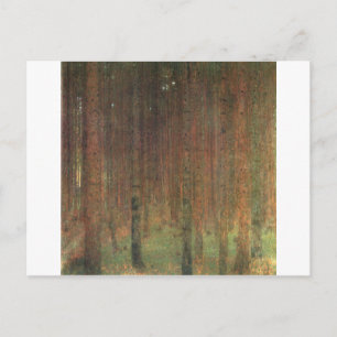 Gustav Klimt - Pine Trees, 1902 Postkarte