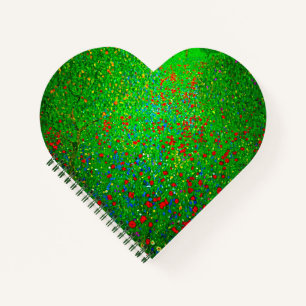 Gustav Klimt Poppy Field Notizbuch