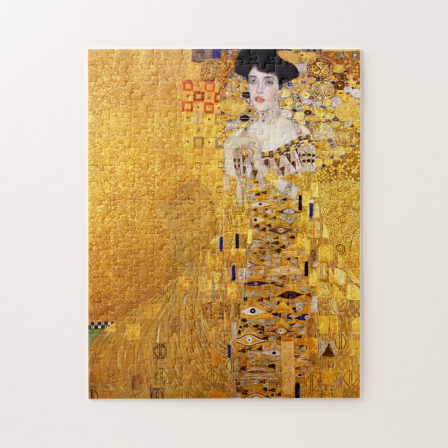 Gustav Klimt Portrait of Adele Bloch-Bauer I Puzzle (Vertikal)