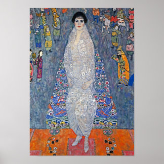 Gustav Klimt Portrait of Elisabeth Lederer Poster