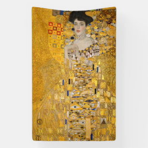 Gustav Klimt - Portrait von Adele Bloch-Bauer I Banner