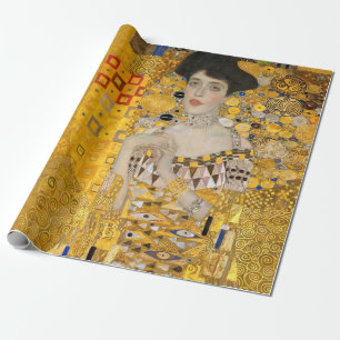 Gustav Klimt - Portrait von Adele Bloch-Bauer I Geschenkpapier