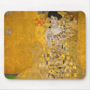Gustav Klimt - Portrait von Adele Bloch-Bauer I Mousepad