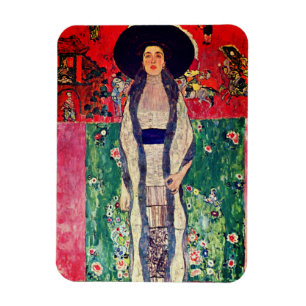 Gustav Klimt Portrait von Adele Bloch-Bauer II Magnet
