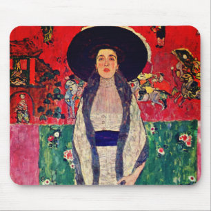 Gustav Klimt Portrait von Adele Bloch-Bauer II Mousepad