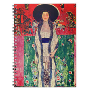 Gustav Klimt Portrait von Adele Bloch-Bauer II Notizblock