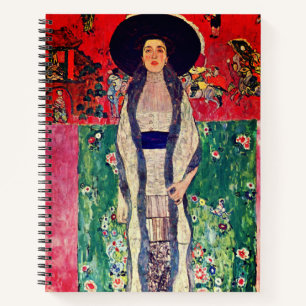 Gustav Klimt Portrait von Adele Bloch-Bauer II Notizbuch