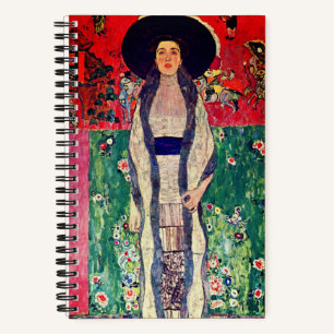 Gustav Klimt Portrait von Adele Bloch-Bauer II Notizbuch