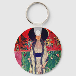 Gustav Klimt Portrait von Adele Bloch-Bauer II Schlüsselanhänger
