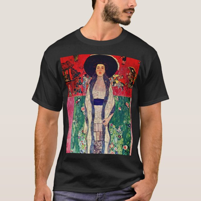 Gustav Klimt Portrait von Adele Bloch-Bauer II T-Shirt (Vorderseite)
