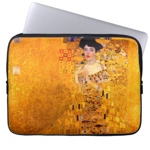 Gustav Klimt Portrait von Adele Bloch Bauer Laptopschutzhülle