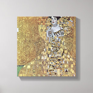 Gustav Klimt - Portrait von Adele Bloch-Bauer Leinwanddruck