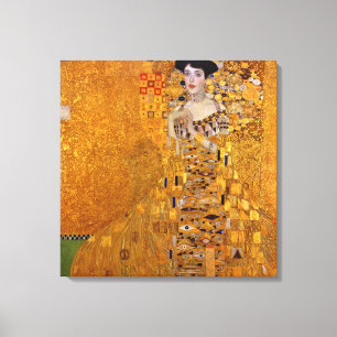 Gustav Klimt Portrait von Adele GalleryHD Vintag Leinwanddruck