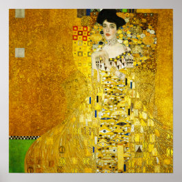 Gustav Klimt Portrait von Adele Poster