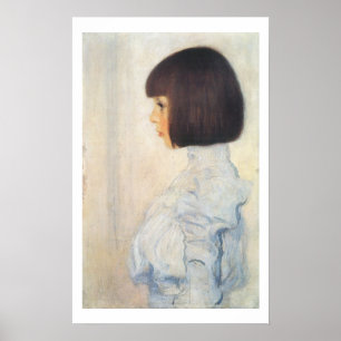 Gustav Klimt Portrait von Helene Klimt Poster