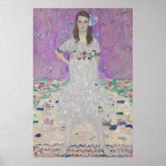 Gustav Klimt - Portrait von Mäda Primavesi Poster