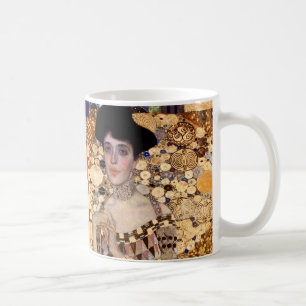 Gustav Klimt Porträt von Adel Bloch Bauer 1907 Tasse