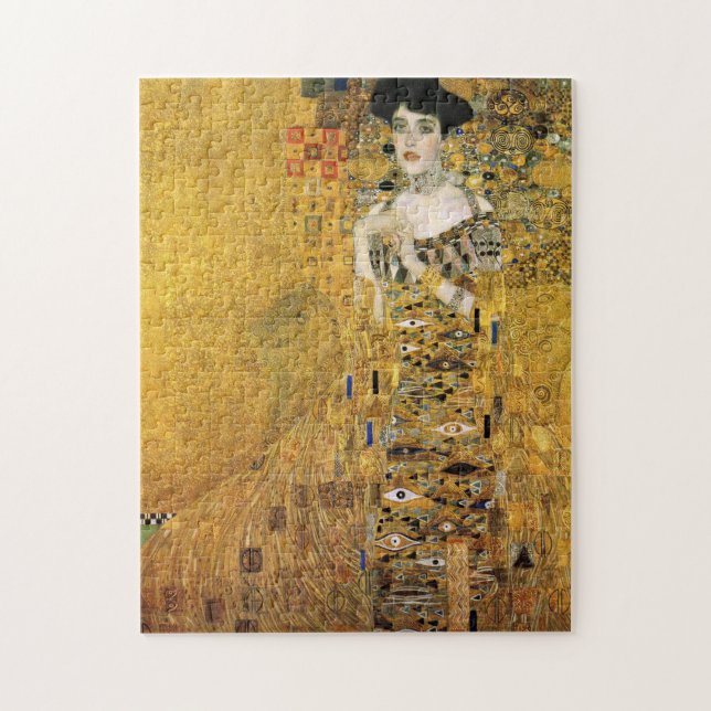 GUSTAV KLIMT - Porträt von Adele Bloch-Bauer 1907 Puzzle (Vertikal)