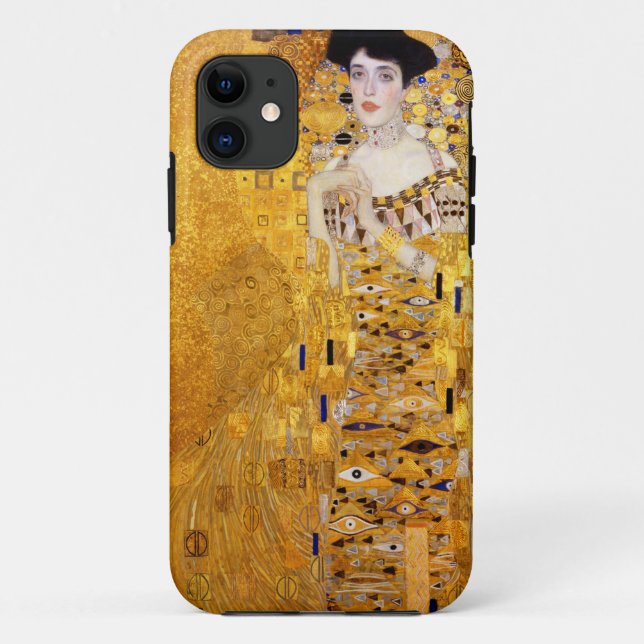 Gustav Klimt Porträt von Adele Bloch-Bauer I Case-Mate iPhone Hülle (Rückseite)