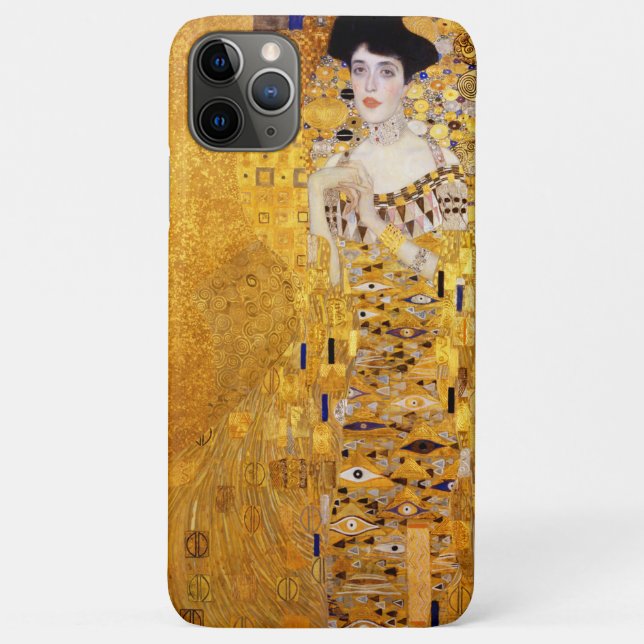 Gustav Klimt Porträt von Adele Bloch-Bauer I Case-Mate iPhone Hülle (Rückseite)