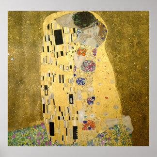 Gustav Klimt Poster - der Kuss