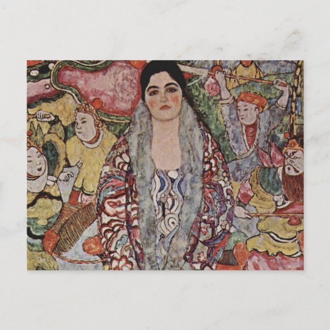 Gustav Klimt Postkarte (Vorderseite)