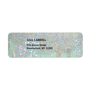 Gustav Klimt - Rosensträucher unter den Bäumen