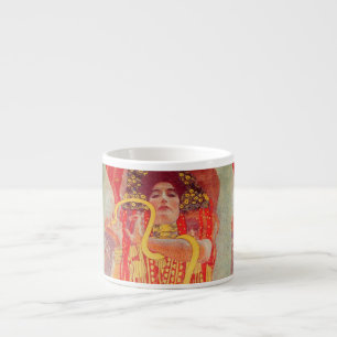 Gustav Klimt Rote Frau Goldschlange Malerei Espressotasse