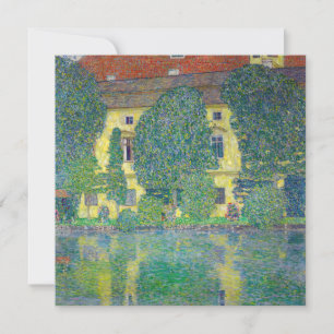 Gustav Klimt - Schloss Kammer am Attersee III Dankeskarte