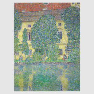 Gustav Klimt - Schloss Kammer am Attersee III Seidenpapier