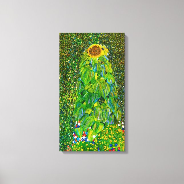 Gustav Klimt Sonnenblume Leinwand Poster (Vorderseite)