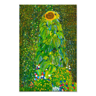 Gustav Klimt Sonnenblumen-Druck Fotodruck