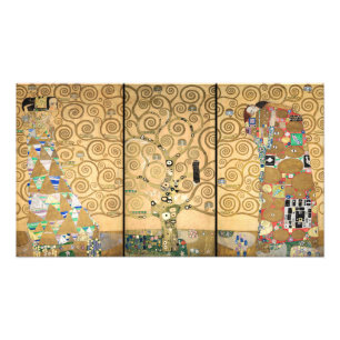 Gustav Klimt - Stoclet-Fries Baum des Lebens Fotodruck