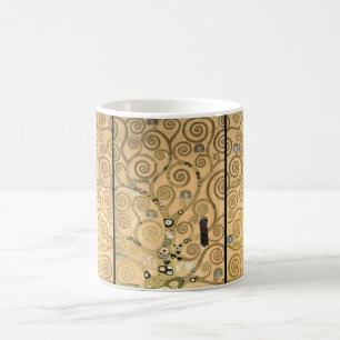 Gustav Klimt - Stoclet-Fries Baum des Lebens Kaffeetasse