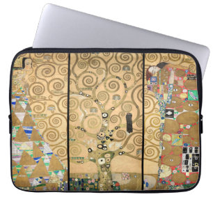 Gustav Klimt - Stoclet-Fries Baum des Lebens Laptopschutzhülle
