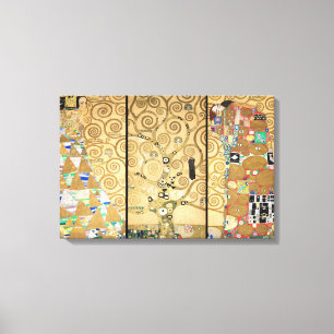 Gustav Klimt - Stoclet-Fries Baum des Lebens Leinwanddruck