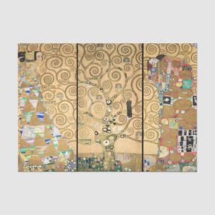 Gustav Klimt - Stoclet Frieze Tree of Life Seidenpapier